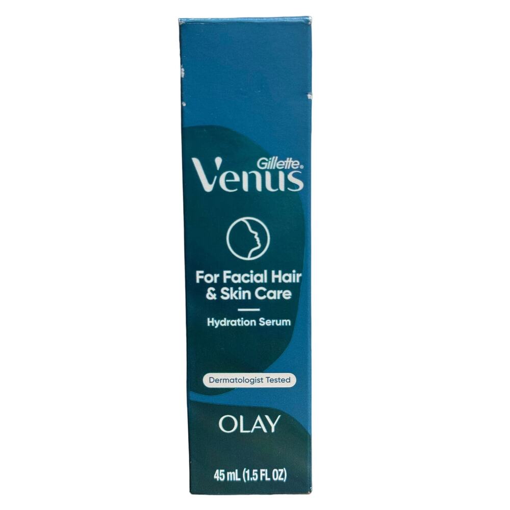 Gillette Venus For Facial Hair & Skin Care Hydration Serum Olay 45 ml 1.5 fl oz